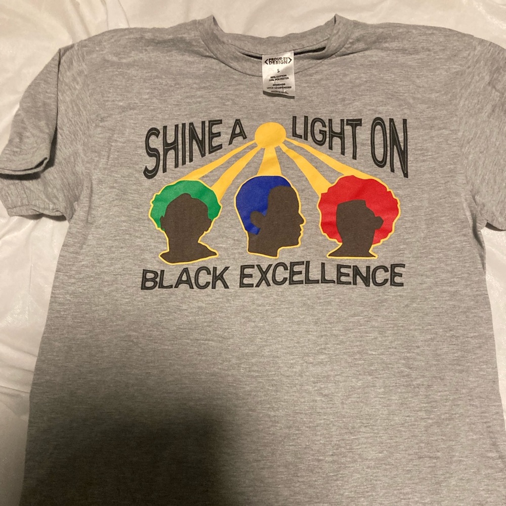 Women’s black power, BLM tee shirt